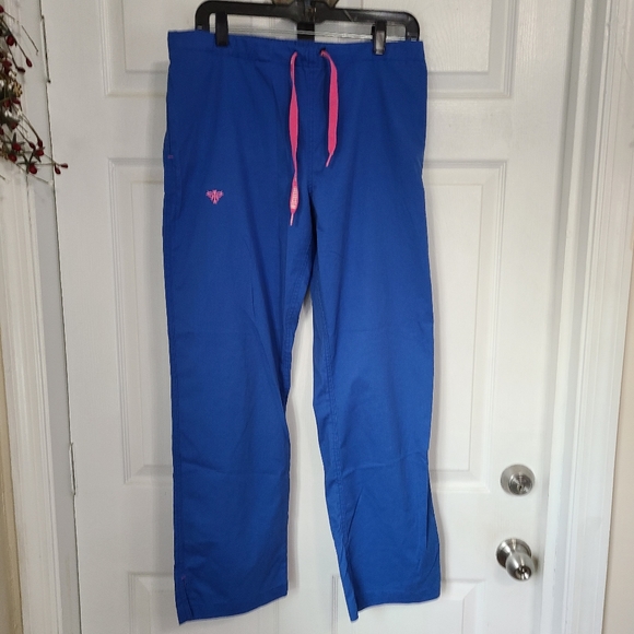 Med Couture Women's Signature Drawstring Straight Scrub Pants, Size: Medium - Picture 3 of 15